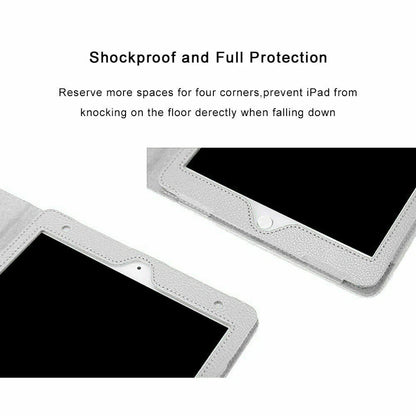 Premium Leather iPad Folio Stand Case