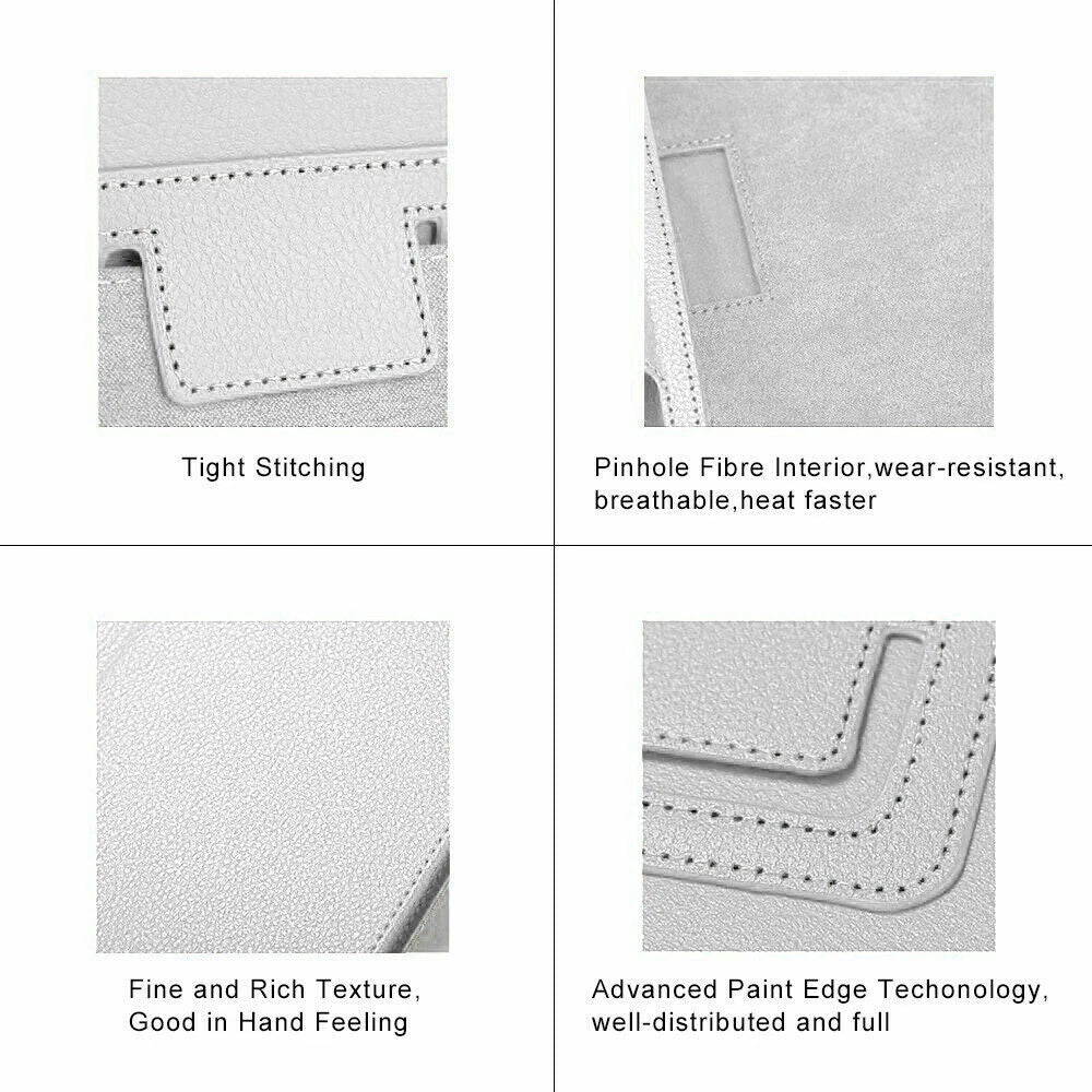 Premium Leather iPad Folio Stand Case