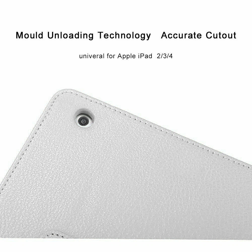 Premium Leather iPad Folio Stand Case