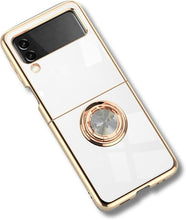 Load image into Gallery viewer, Samsung Galaxy Z Flip Case | Electroplated Ring Holder
