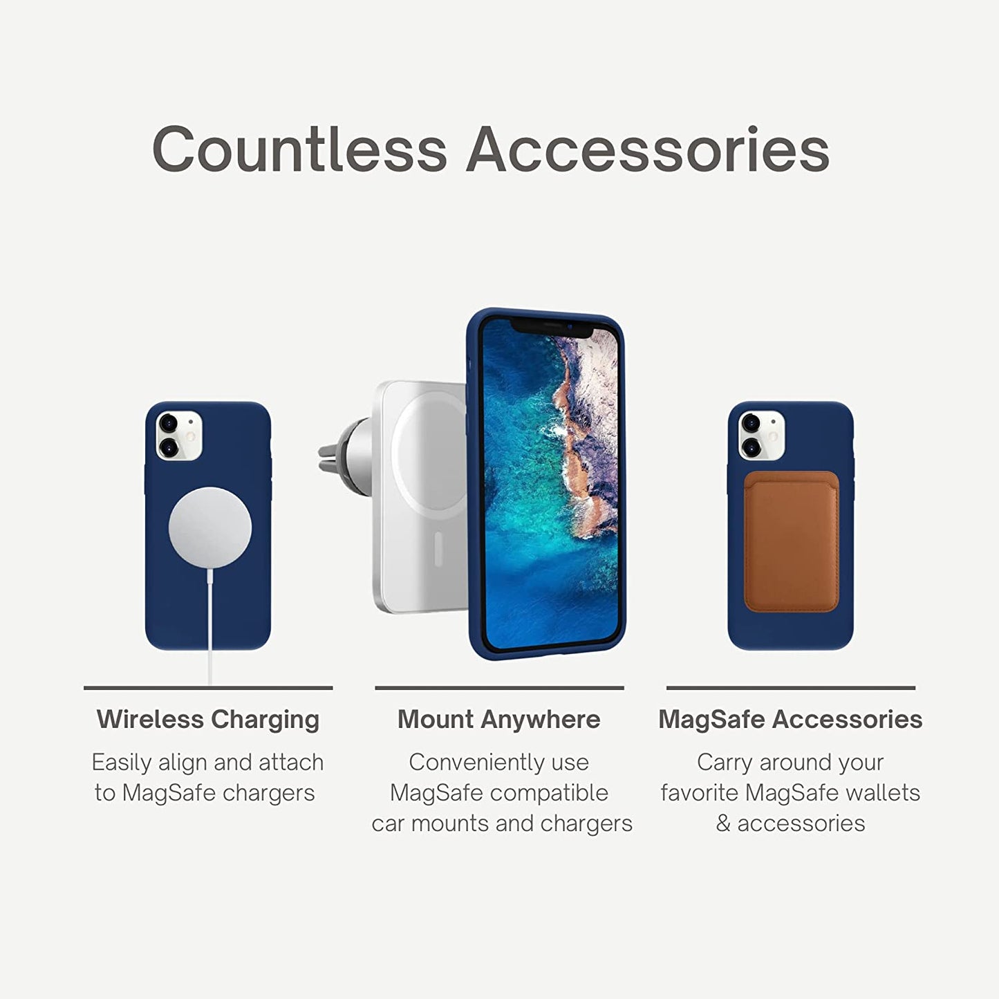 iPhone MagSafe Silicone Case | Durable and Stylish