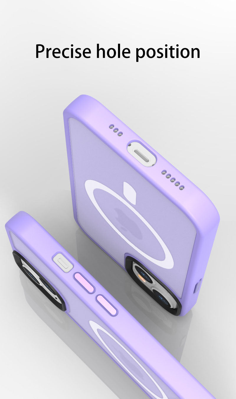iPhone MagSafe Translucent Matte Case | Stylish and Protective