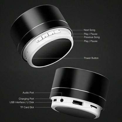 Wireless Bluetooth Music Mini Speaker (6877729226936)