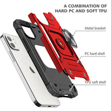 Load image into Gallery viewer, iPhone Armour Ring Holder Case | Ultimate Protection

