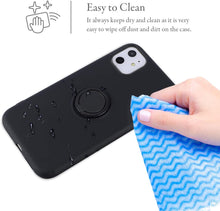 Load image into Gallery viewer, iPhone Silicone Ring Holder Case | Durable Stylish Protection
