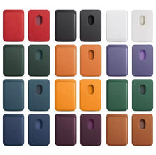 Load image into Gallery viewer, iPhone Leather MagSafe Wallet | Slim, Secure and Stylish
