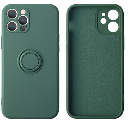 iPhone Silicone Ring Holder Case | Durable Stylish Protection
