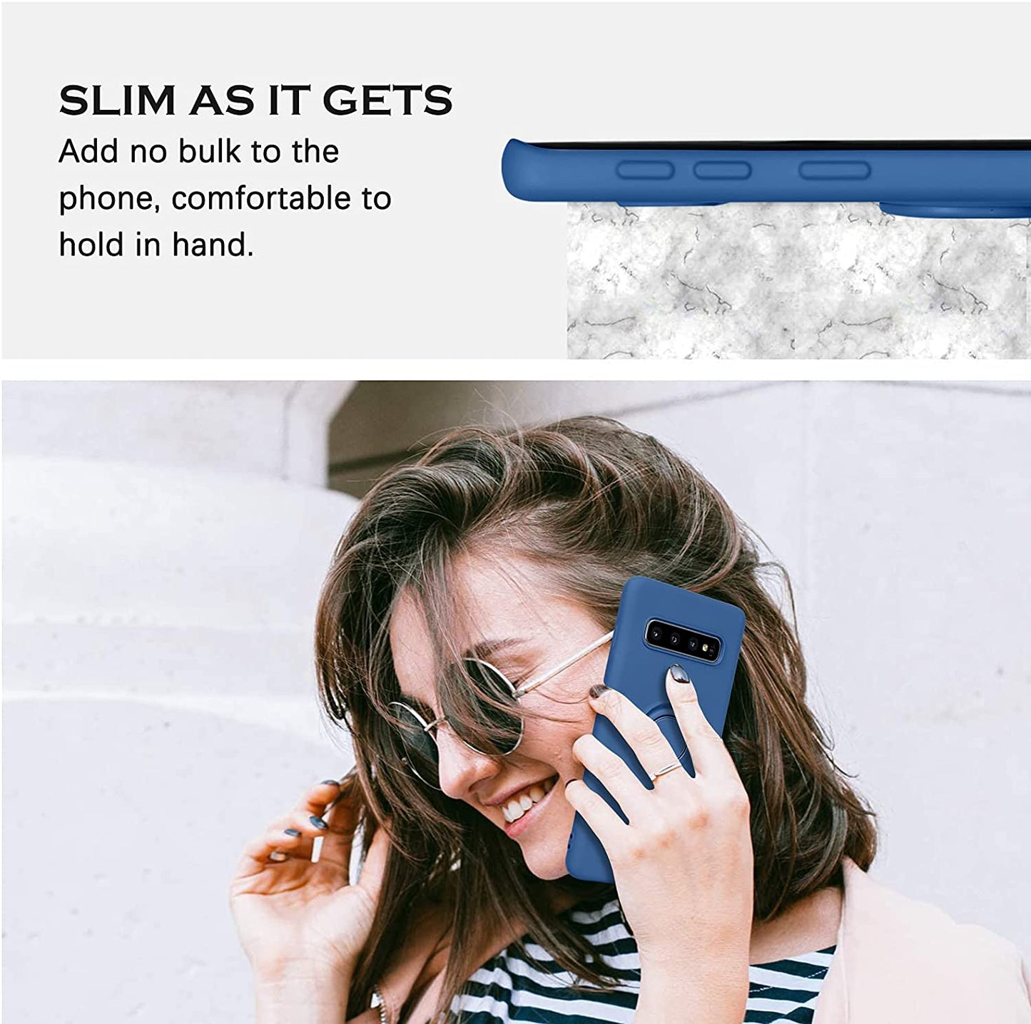 Samsung Galaxy Silicone Ring Holder Case | Durable Stylish Protection