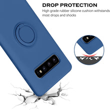 Load image into Gallery viewer, Samsung Galaxy Silicone Ring Holder Case | Durable Stylish Protection
