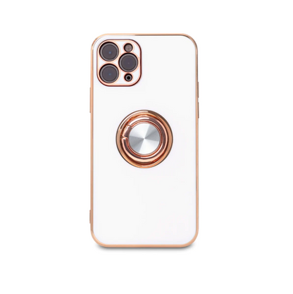Luxury iPhone Case | Electroplated Ring Holder