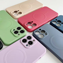 Load image into Gallery viewer, iPhone MagSafe Silicone Case | Soft Stylish Protection
