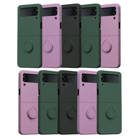 Samsung Galaxy Z Silicone Ring Holder Case | Durable Stylish Protection