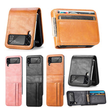 Load image into Gallery viewer, Samsung Galaxy Z Flip Wallet Case | Stylish Protection | Card Slots
