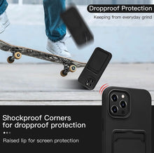 Load image into Gallery viewer, iPhone Card Slot Case | Slim Convenient Secure Wallet
