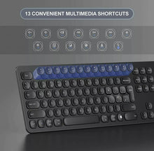 Load image into Gallery viewer, Wireless Bluetooth Keyboard (PC iMac iPad Android Phone Tablet) (6875333853368)
