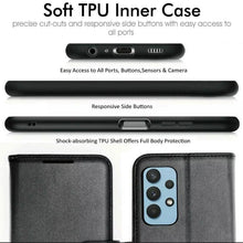 Load image into Gallery viewer, Samsung Leather Case (Flip Wallet Cover) (6874494402744)
