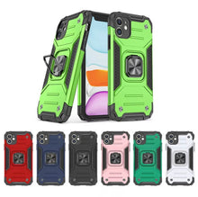 Load image into Gallery viewer, iPhone Armour Ring Holder Case | Ultimate Protection
