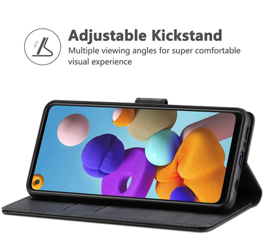 Samsung Leather Case (Flip Wallet Cover) (6874494402744)