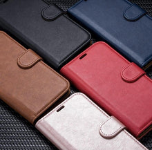 Load image into Gallery viewer, Samsung Leather Case (Flip Wallet Cover) (6874494402744)
