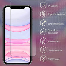 Load image into Gallery viewer, iPhone Tempered Glass Screen Protector (Case Cover) (6873343131832)
